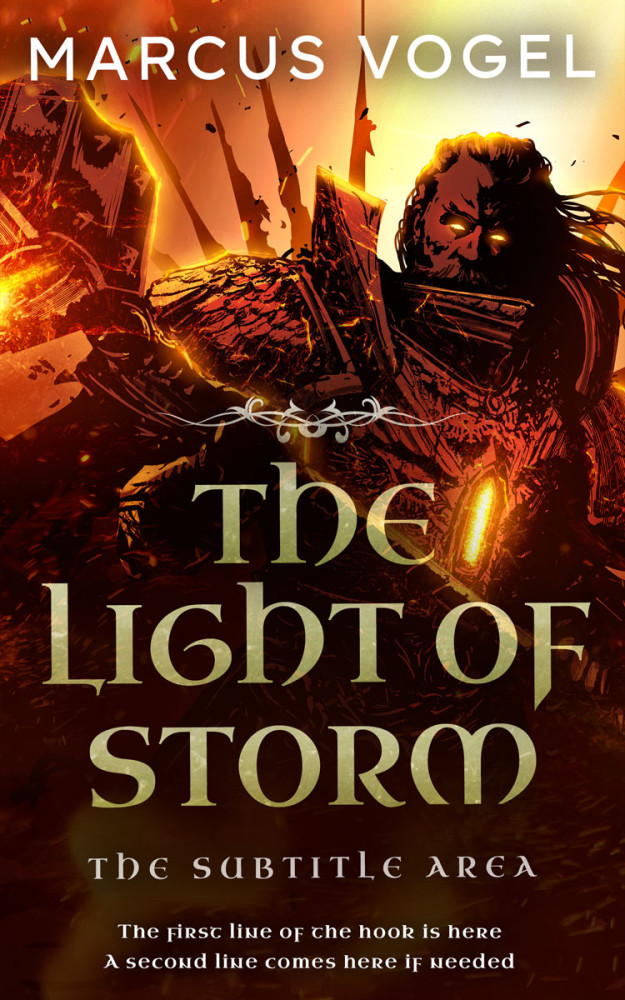 Front view of Wood Bark #24641 - Premade Fantasy Book Cover