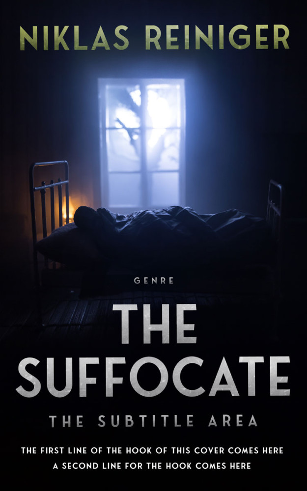 Front view of Vulcan #24660 - Premade Horror Book Cover