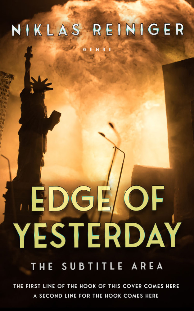 Front view of Rob Roy #24682 - Premade Apocalyptica Book Cover