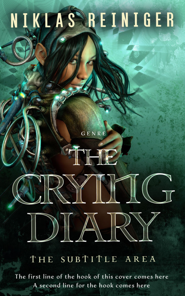 Front view of Log Cabin #24723 - Premade Science Fiction Book Cover