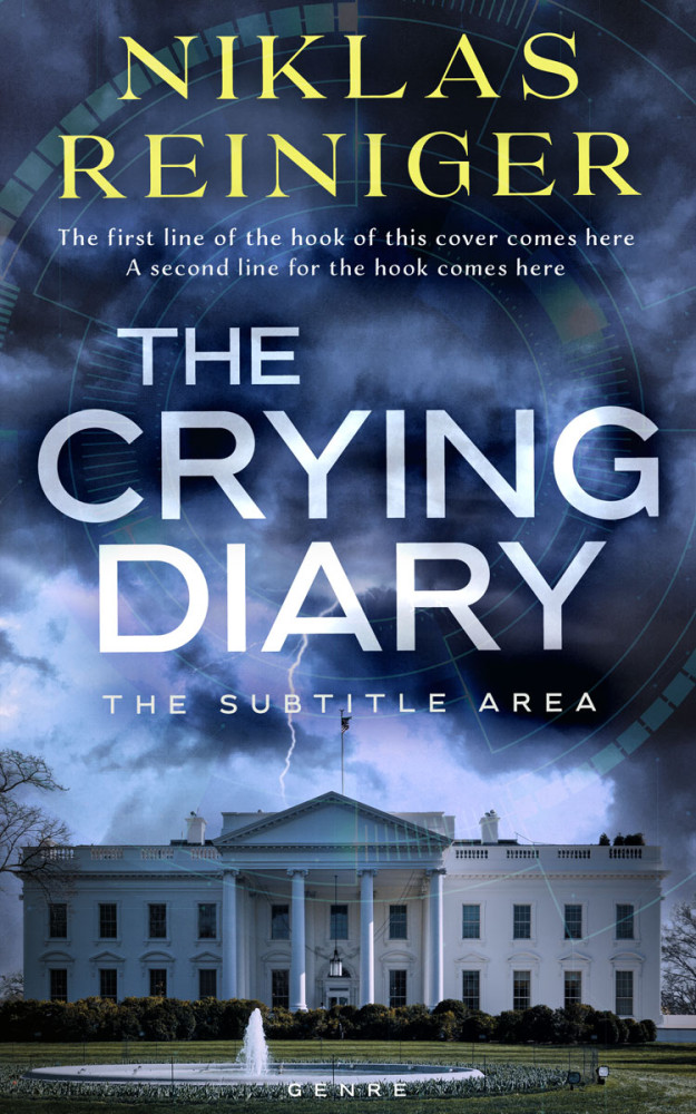 Front view of Pickled Bluewood #24739 - Premade Mystery & Thriller & Suspense Book Cover