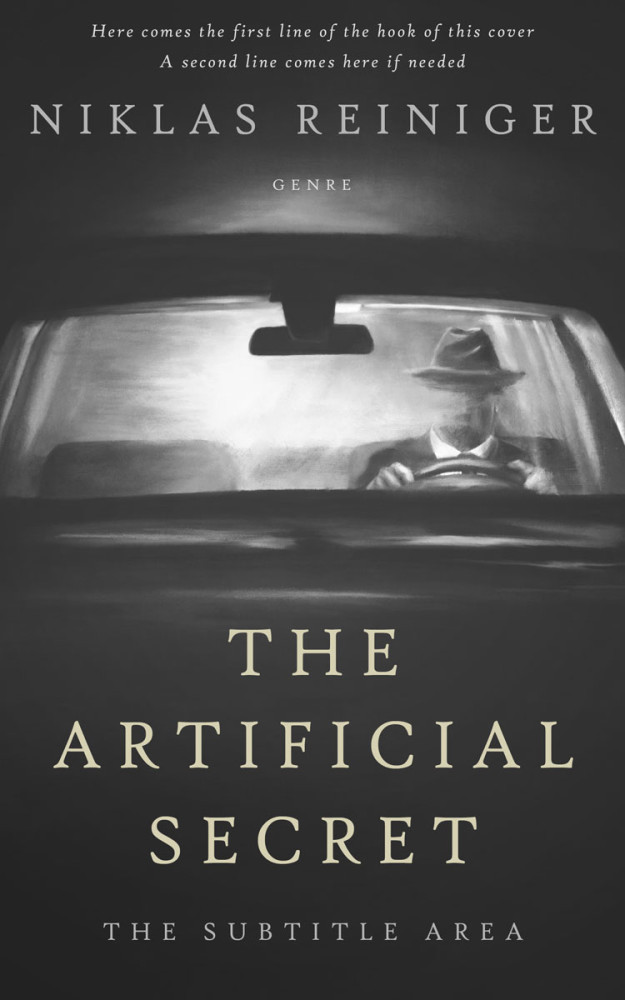 Front view of Mine Shaft #24823 - Premade Mystery & Thriller & Suspense Book Cover