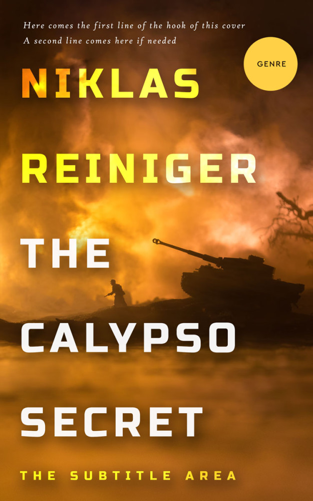 Front view of Hawaiian Tan #24865 - Premade Historical Book Cover