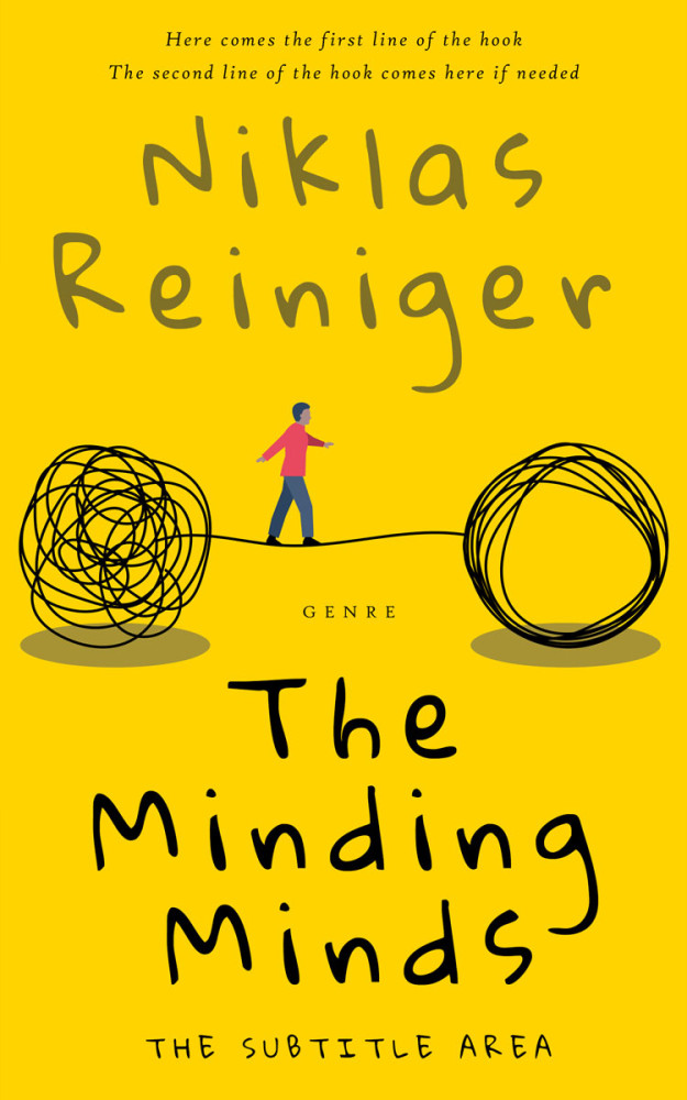 Front view of Gold #24878 - Premade Self-Improvement & Self-Help Book Cover