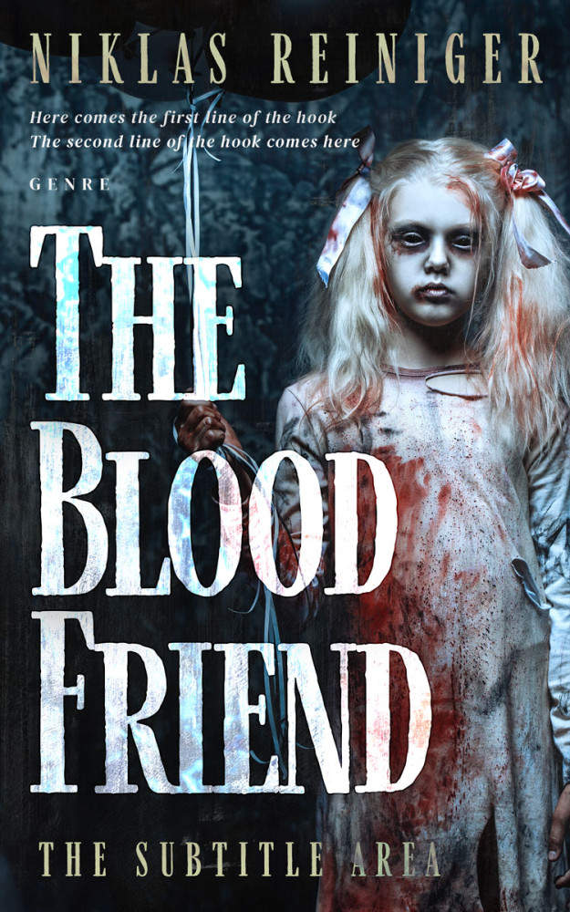 Front view of Geyser #24917 - Premade Horror Book Cover