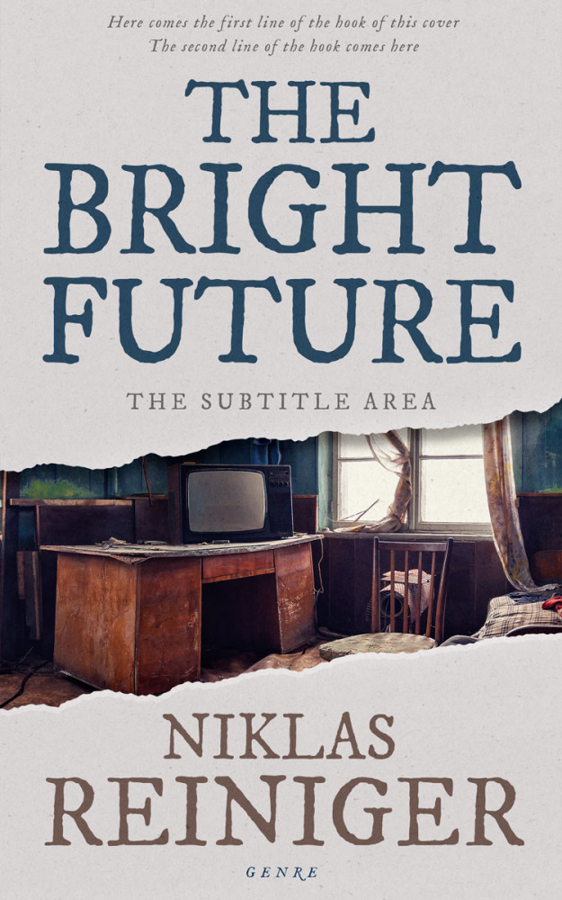 Front view of Charade #24944 - Premade Mystery & Thriller & Suspense Book Cover