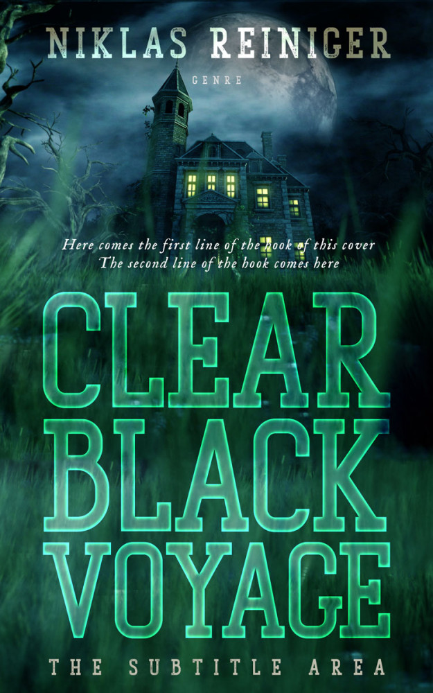 Front view of Firefly #24957 - Premade Horror Book Cover