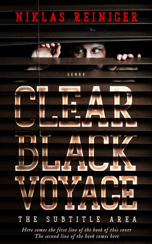 Front view of Night Rider #24969 - Premade Mystery & Thriller & Suspense Book Cover