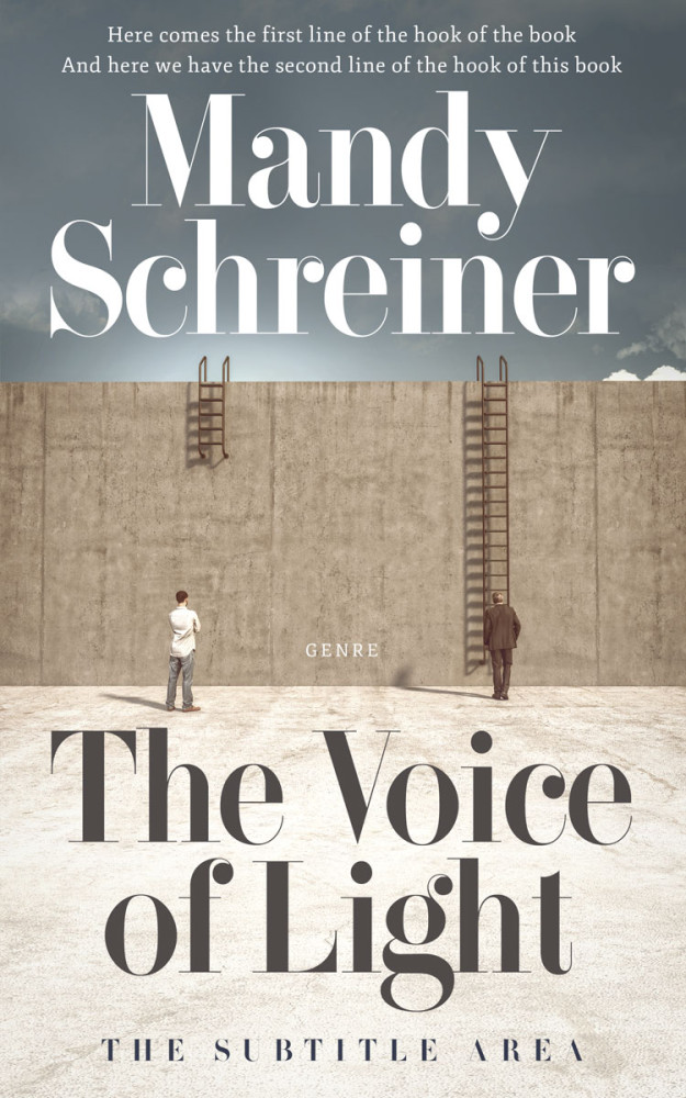 Front view of Natural Gray #24983 - Premade Self-Improvement & Self-Help Book Cover