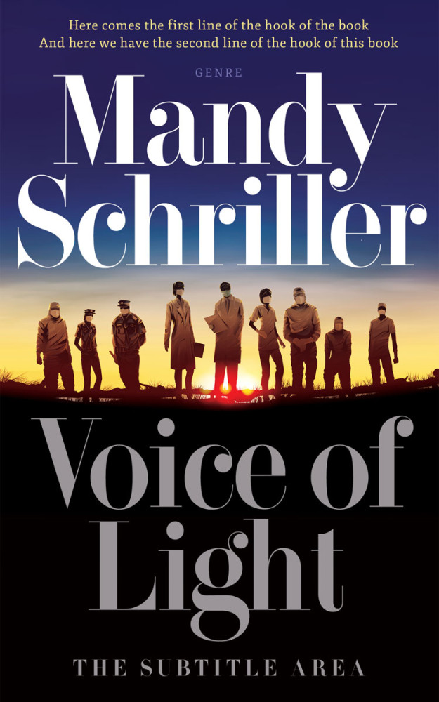 Front view of Indian Khaki #25015 - Premade Health & Mind & Body Book Cover