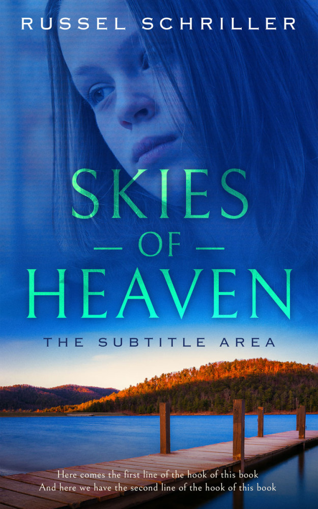 Front view of Matisse #25033 - Premade Literary Fiction Book Cover