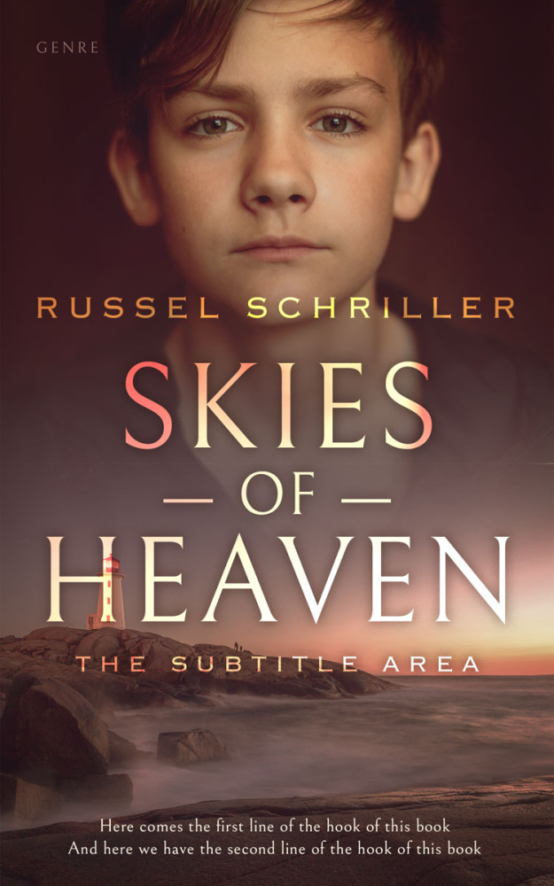 Front view of Rock #25035 - Premade Teen & Young Adult Book Cover