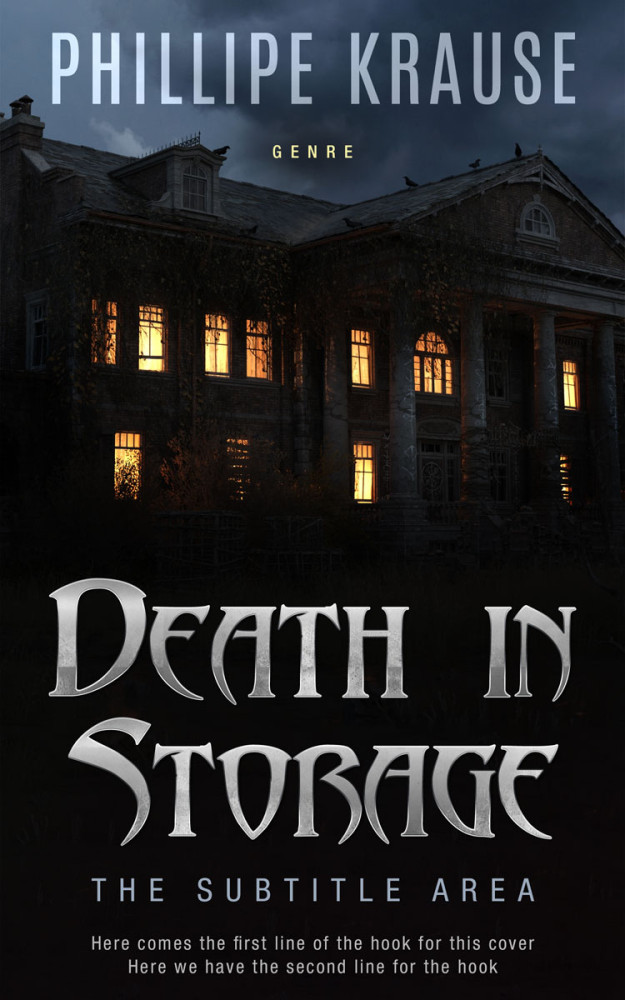 Front view of Woodsmoke #25162 - Premade Mystery & Thriller & Suspense Book Cover