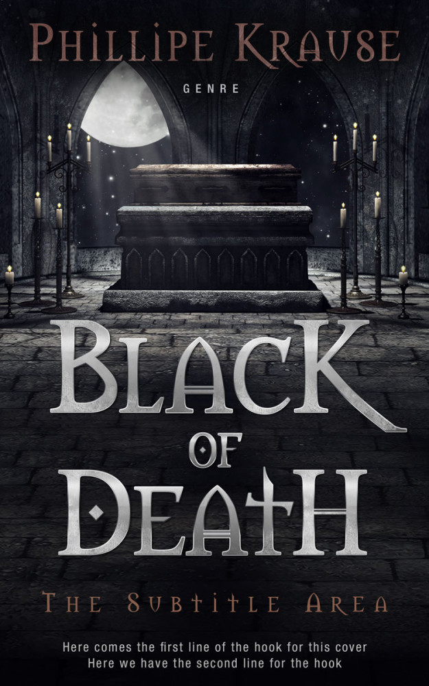 Front view of Woodsmoke #25169 - Premade Horror Book Cover