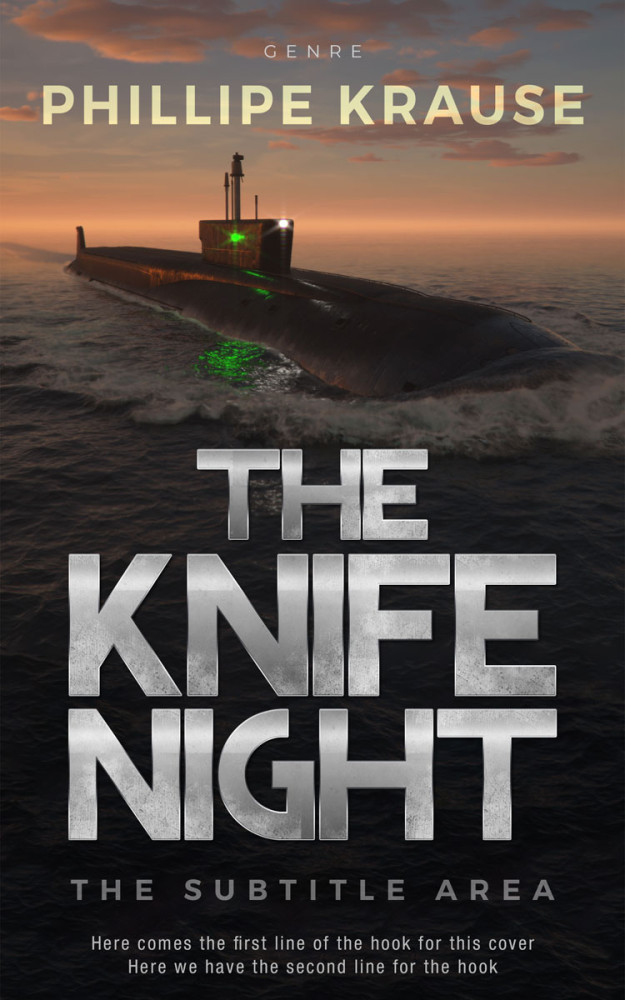 Front view of Malta #25182 - Premade Mystery & Thriller & Suspense Book Cover