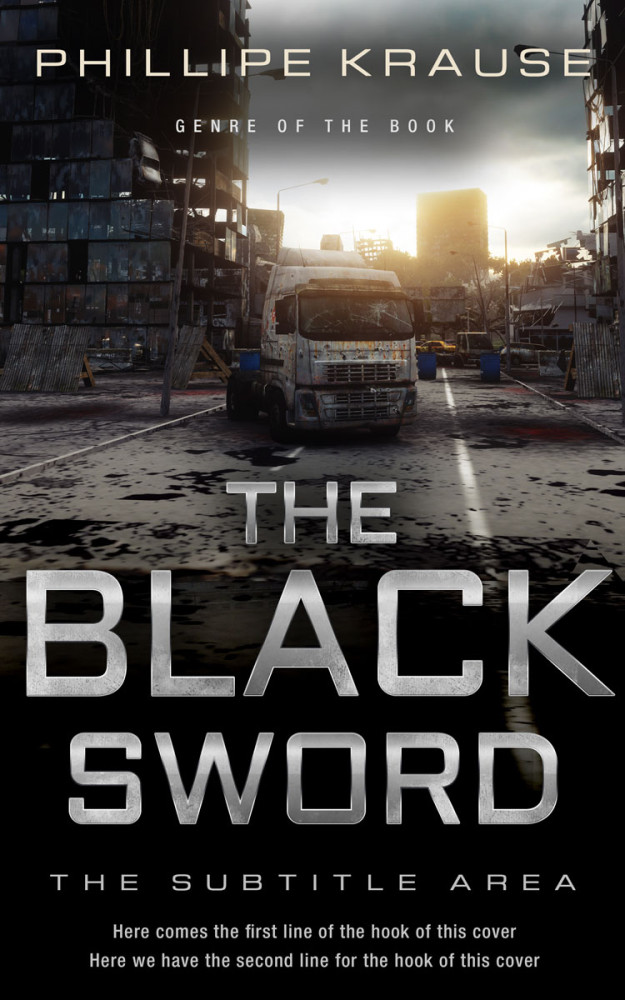 Front view of Cotton Seed #25202 - Premade Apocalyptica Book Cover