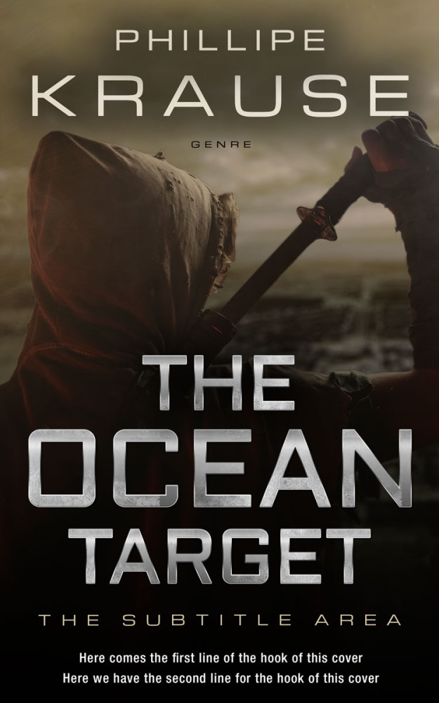 Front view of Zeus #25216 - Premade Apocalyptica Book Cover