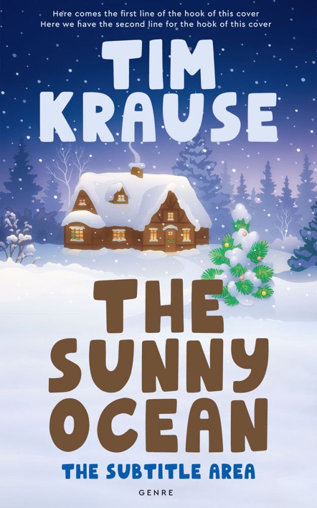 Front view of Periwinkle Gray #25272 - Premade Nature Book Cover