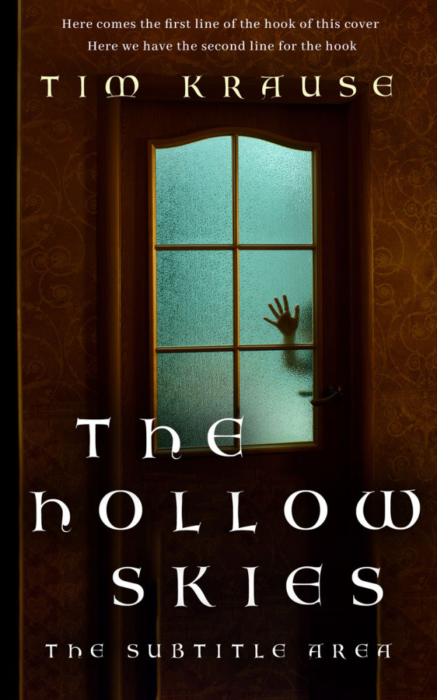 Front view of Graphite #25293 - Premade Horror Book Cover