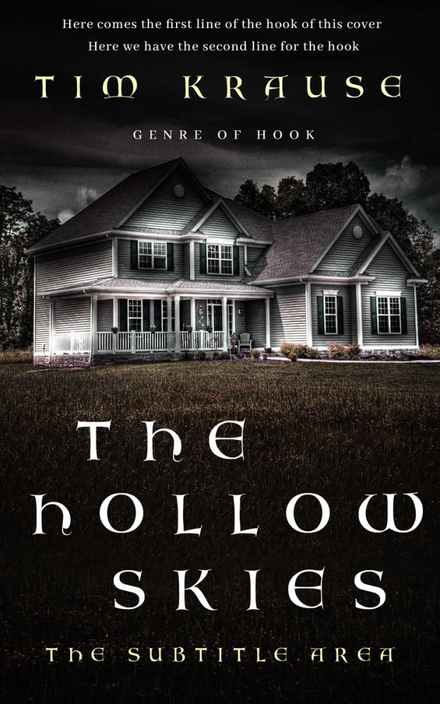 Front view of Zeus #25296 - Premade Mystery & Thriller & Suspense Book Cover