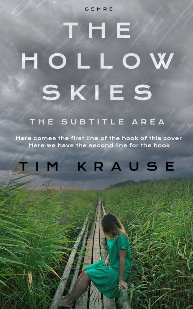 Front view of Xanadu #25317 - Premade Romance Book Cover