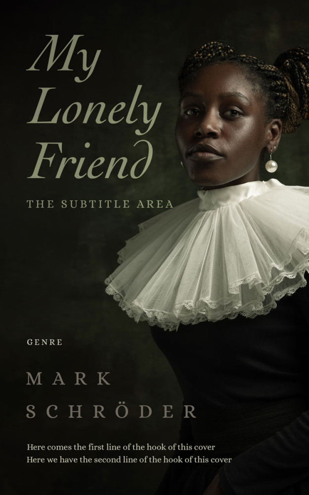 Front view of Rangoon Green #25380 - Premade Historical Book Cover