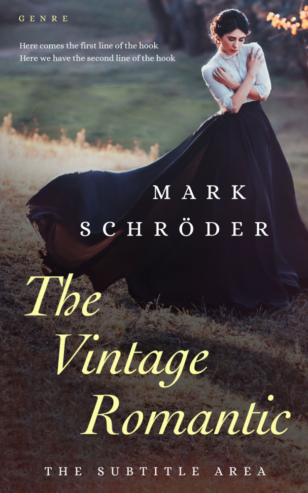 Front view of Thunder #25396 - Premade Historical Book Cover