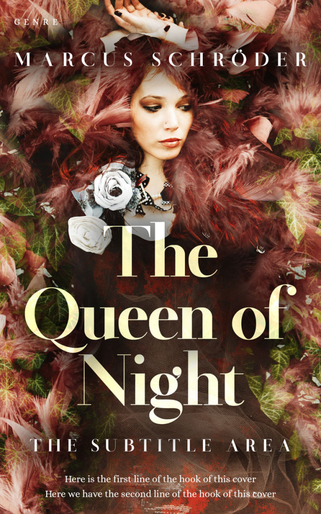 Front view of Cork #25425 - Premade Fantasy Book Cover