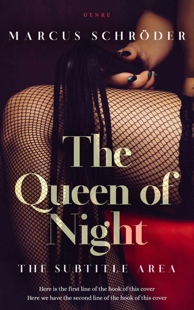 Front view of Old Rose #25426 - Premade Erotica Book Cover