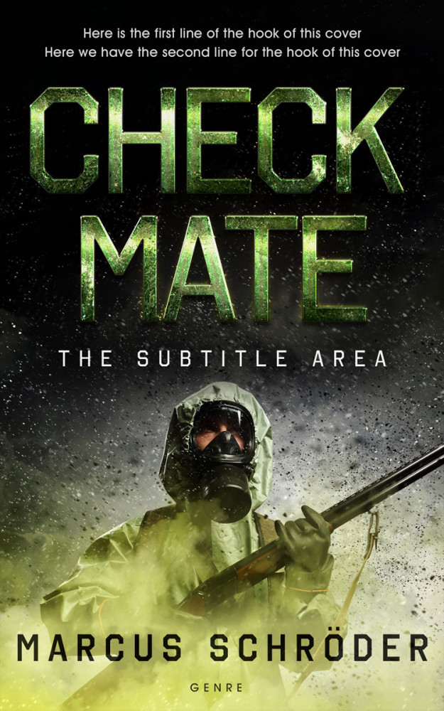 Front view of Pine Glade #25444 - Premade Mystery & Thriller & Suspense Book Cover