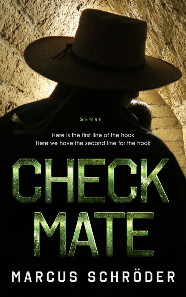 Front view of Gimblet #25446 - Premade Mystery & Thriller & Suspense Book Cover