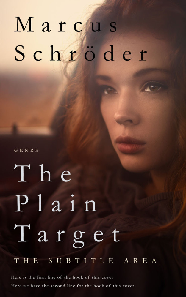 Front view of Eclipse #25464 - Premade Mystery & Thriller & Suspense Book Cover