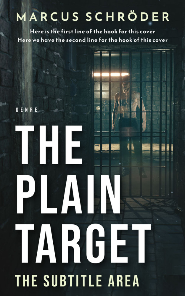 Front view of Outer Space #25479 - Premade Action & Adventure Book Cover