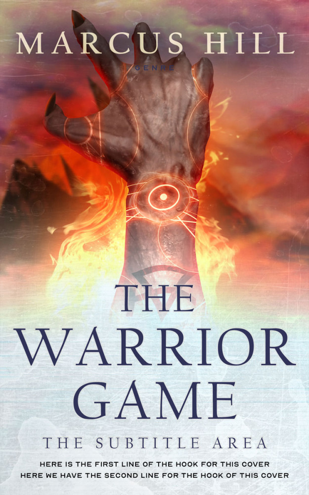 Front view of Westar #25543 - Premade Fantasy Book Cover