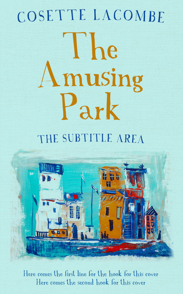 Front view of Jagged Ice #25631 - Premade Abstract Book Cover