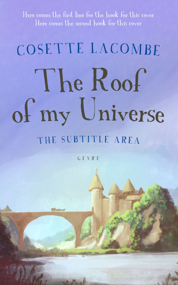 Front view of Pigeon Post #25636 - Premade Fantasy Book Cover