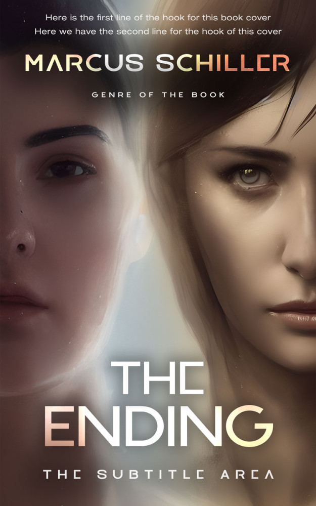 Front view of Rock #25695 - Premade Science Fiction Book Cover