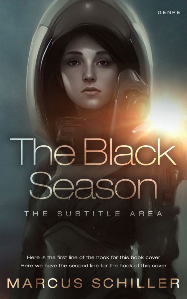 Front view of Dune #25700 - Premade Science Fiction Book Cover | BookCoverZone