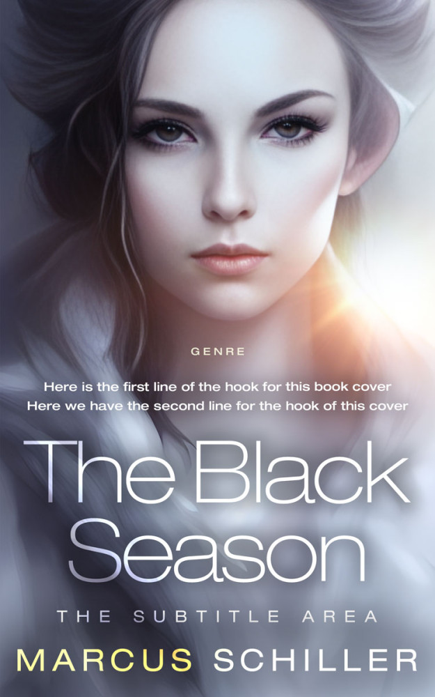 Front view of Scarpa Flow #25704 - Premade Fantasy Book Cover