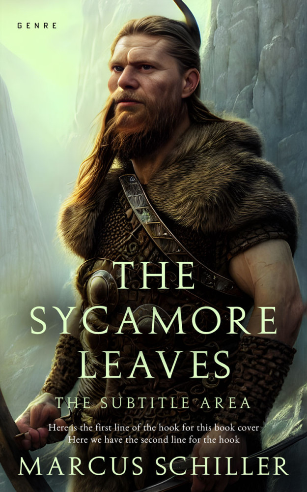 Front view of Sprout #25771 - Premade Apocalyptica Book Cover