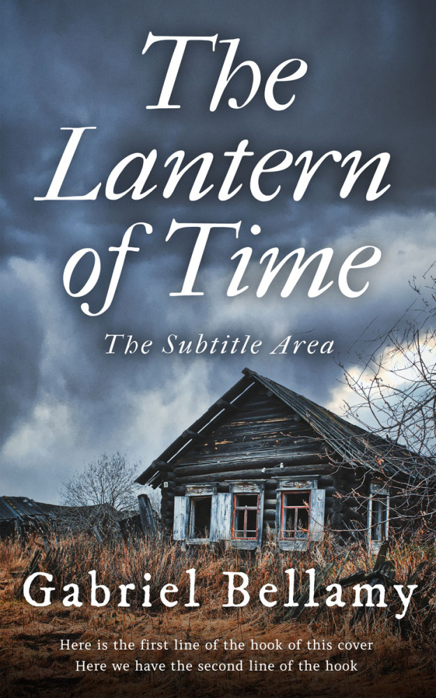 Front view of Shuttle Gray #25877 - Premade Literary Fiction Book Cover