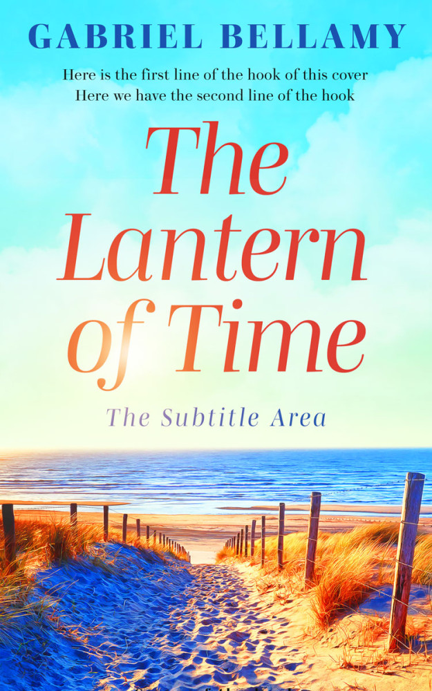 Front view of Iceberg #25890 - Premade Literary Fiction Book Cover