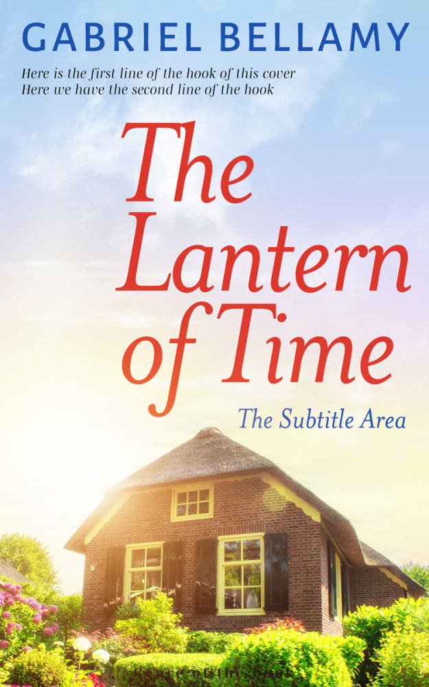 Front view of Porcelain #25892 - Premade Literary Fiction Book Cover