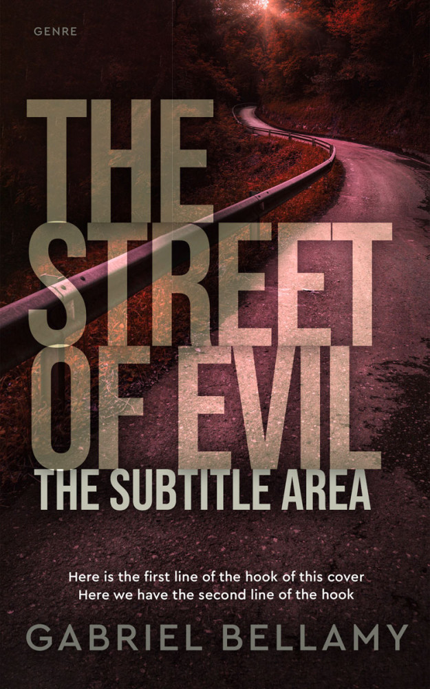 Front view of Gondola #25899 - Premade Mystery & Thriller & Suspense Book Cover