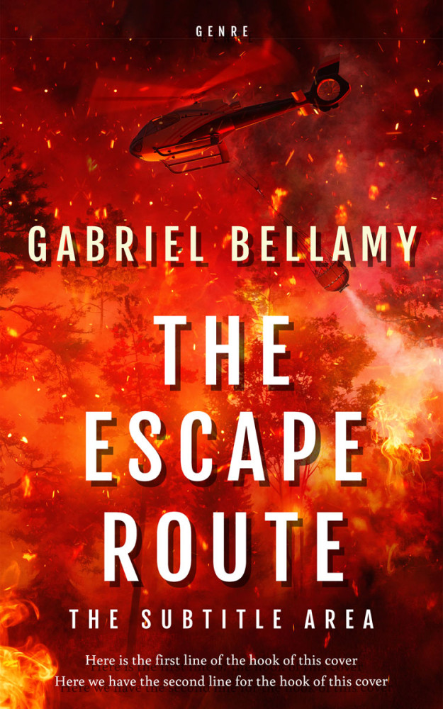 Front view of Totem Pole #25929 - Premade Action & Adventure Book Cover