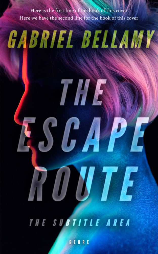 Front view of Cinder #25932 - Premade Action & Adventure Book Cover