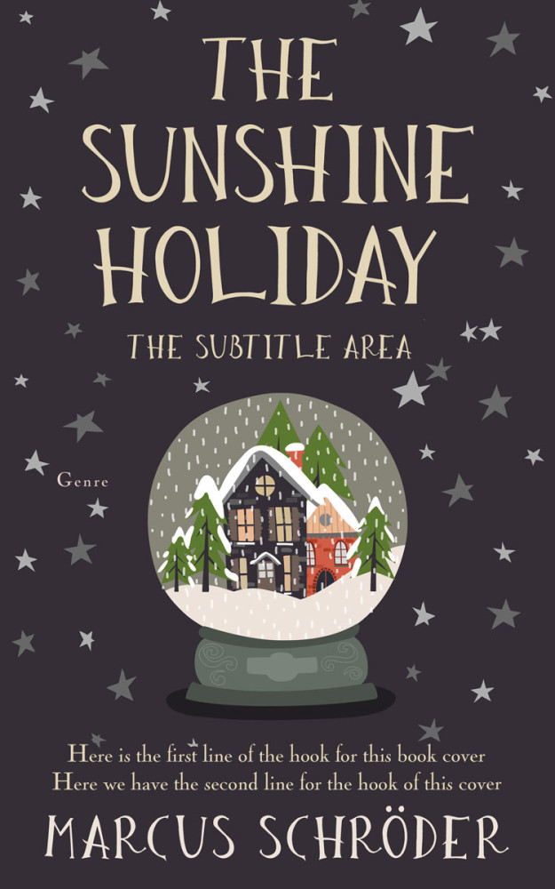 Front view of Thunder #25940 - Premade Abstract Book Cover