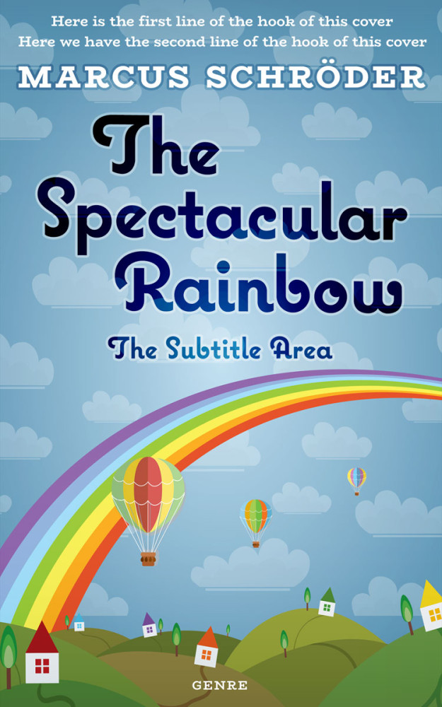 Front view of Polo Blue #25967 - Premade Fantasy Book Cover