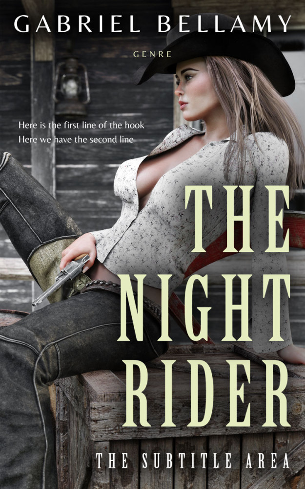 Front view of Dune #26001 - Premade Action & Adventure Book Cover