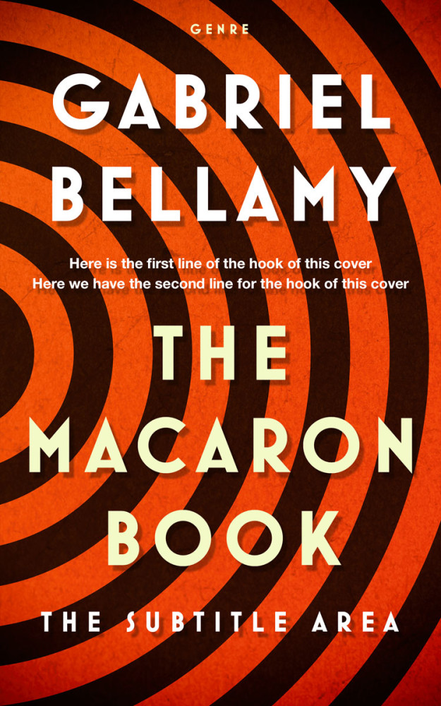 Front view of Trinidad #26045 - Premade Business Book Cover